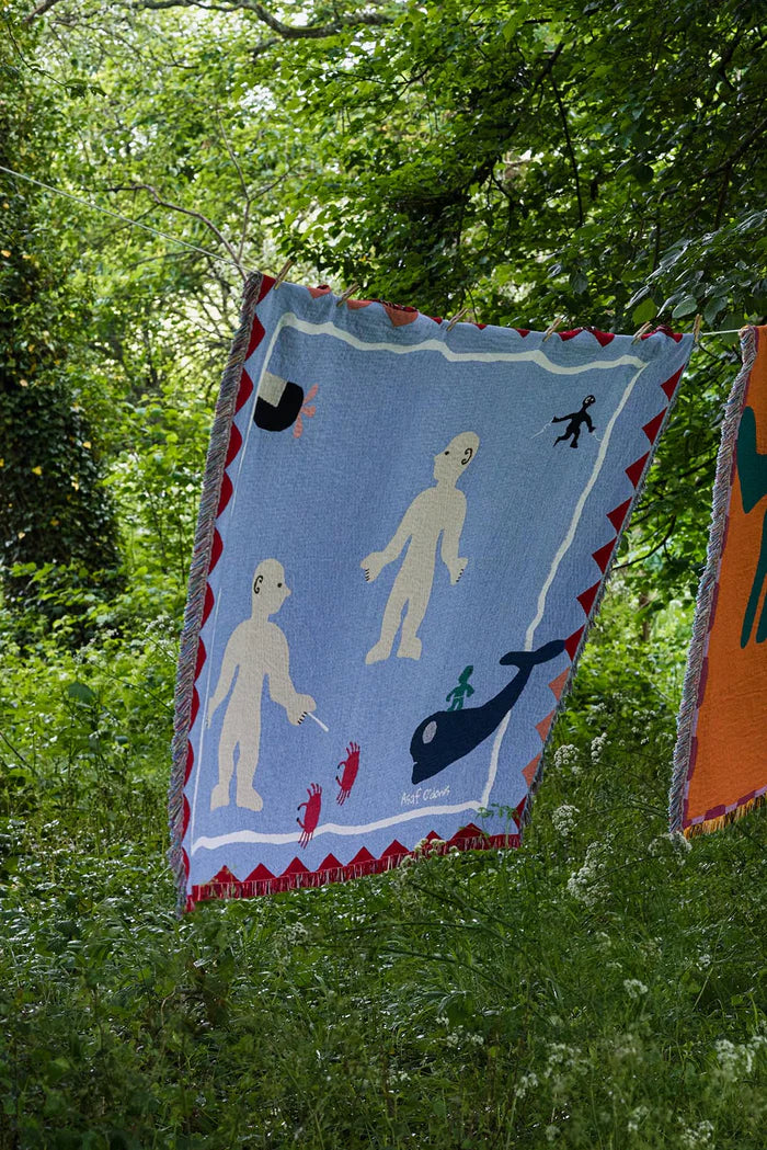 ASAF O’DONIS THROW BLANKET BY AMECHI