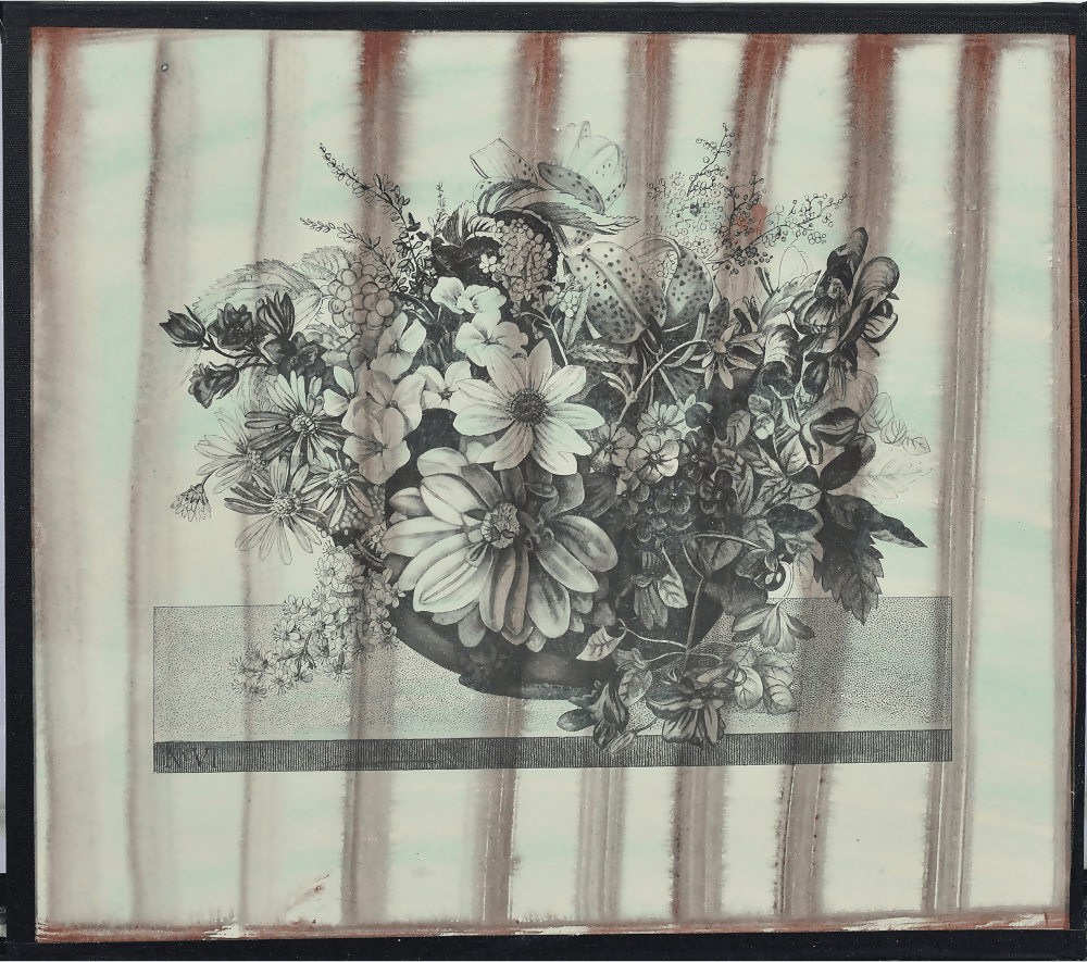 Black and white floral arrangement on a textured background,available to buy from the-salon.com. SALON curates the finest unique handmade pieces from the interior industry's best makers and brands. Shop luxury furniture, lighting, rugs, art, antiques and vintage pieces and accessories from SALON interior designed rooms.