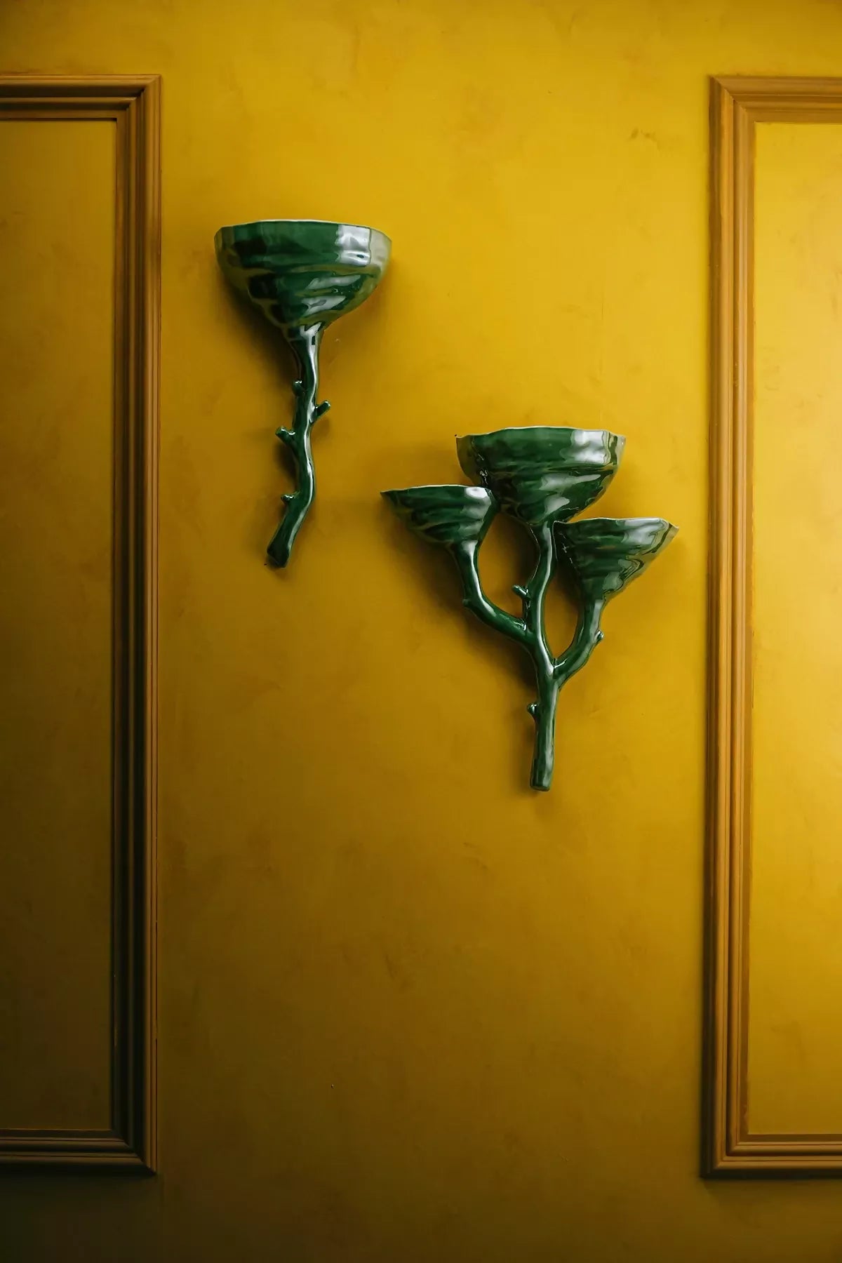Small and Large Myrtle Wall light- available  to buy on the-salon.com. SALON curates the finest , unique, handmade pieces from the interior industry's best makers and brands. Shop luxury furniture, lighting, rugs, art, antiques and vintage pieces and accessories from SALON interior designed rooms.