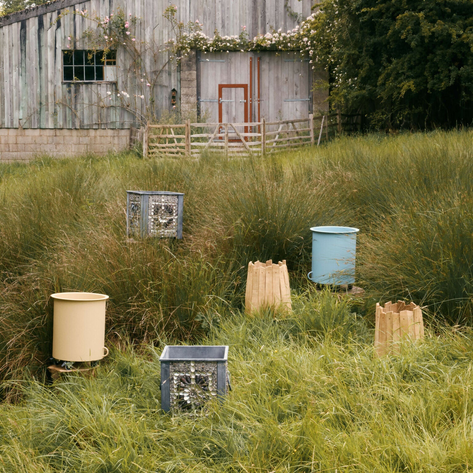 TABI JACKSON GEE EDIT: CLEFT OAK PLANTER (LARGE) BY TABI JACKSON GEE & JACK RITSON