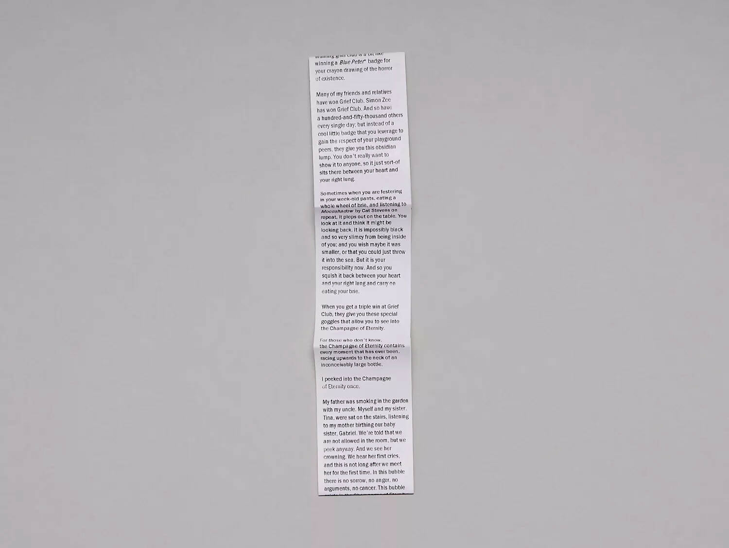 An image of a poem written on a minuet scroll, available  to buy on the-salon.com. SALON curates the finest , unique, handmade pieces from the interior industry's best makers and brands. Shop luxury furniture, lighting, rugs, art, antiques and vintage pieces and accessories from SALON interior designed rooms.