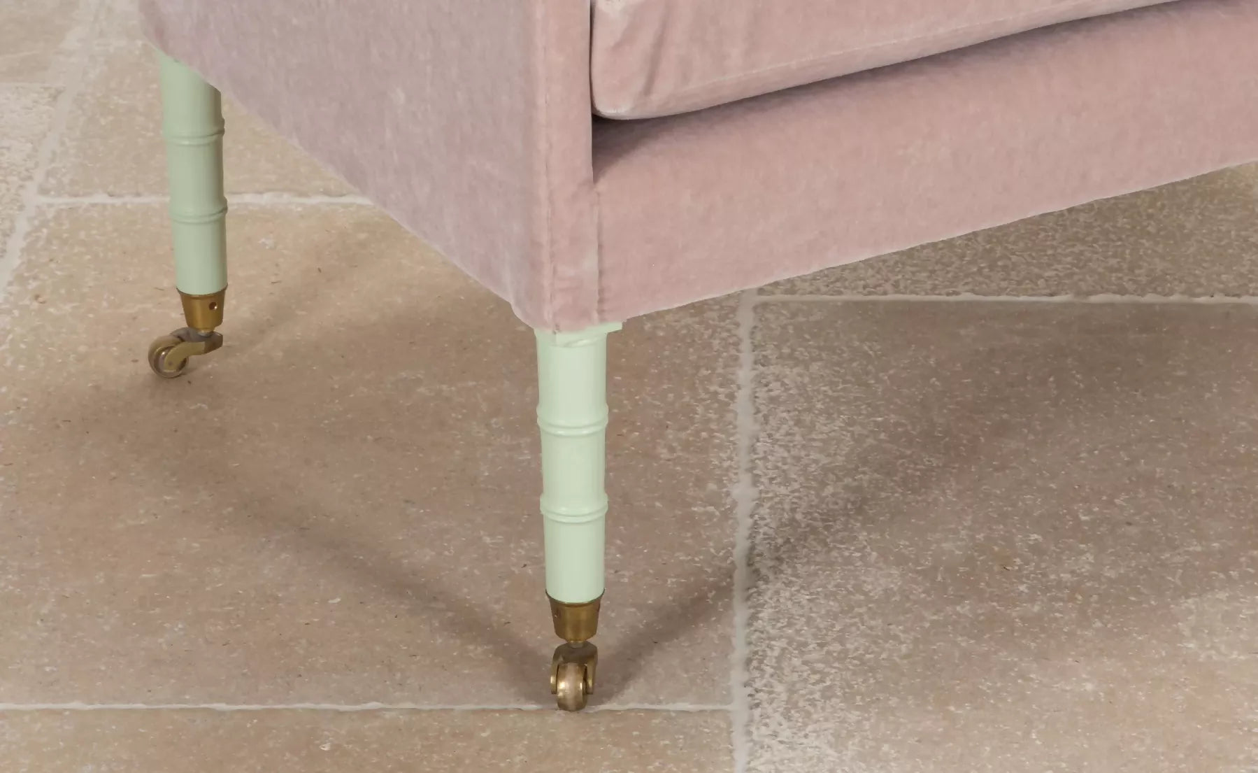 BRIGHTON ARMCHAIR WITH PAINTED LEGS BY LORFORDS CONTEMPORARY