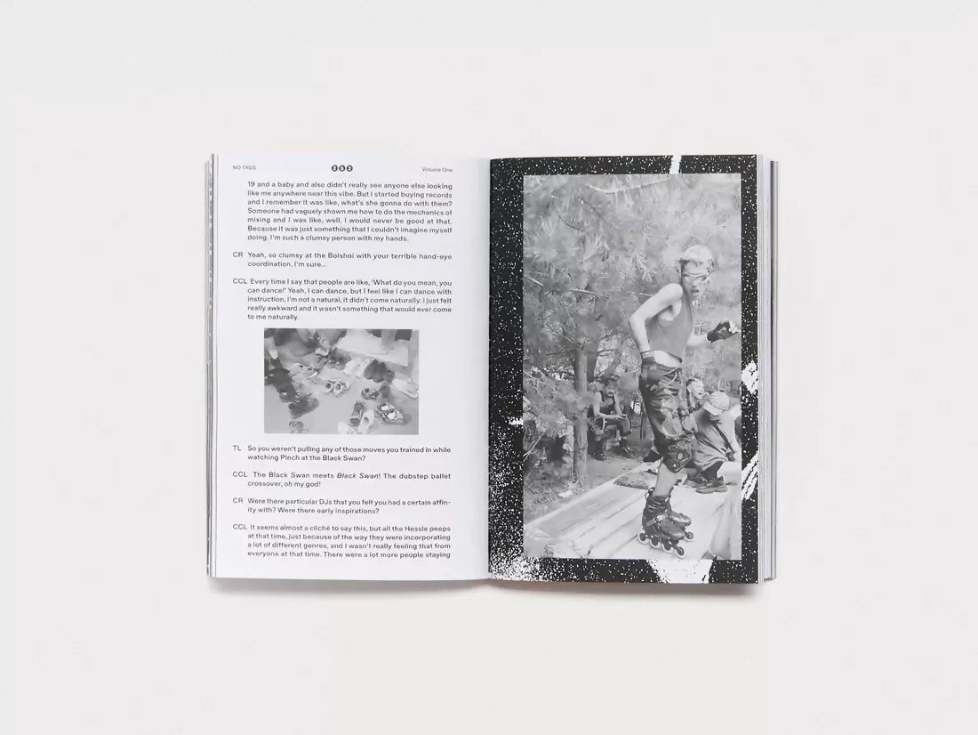Open book, one black page, containing an image , the other, white, with text. Available  to buy on the-salon.com. SALON curates the finest , unique, handmade pieces from the interior industry's best makers and brands. Shop luxury furniture, lighting, rugs, art, antiques and vintage pieces and accessories from SALON interior designed rooms.