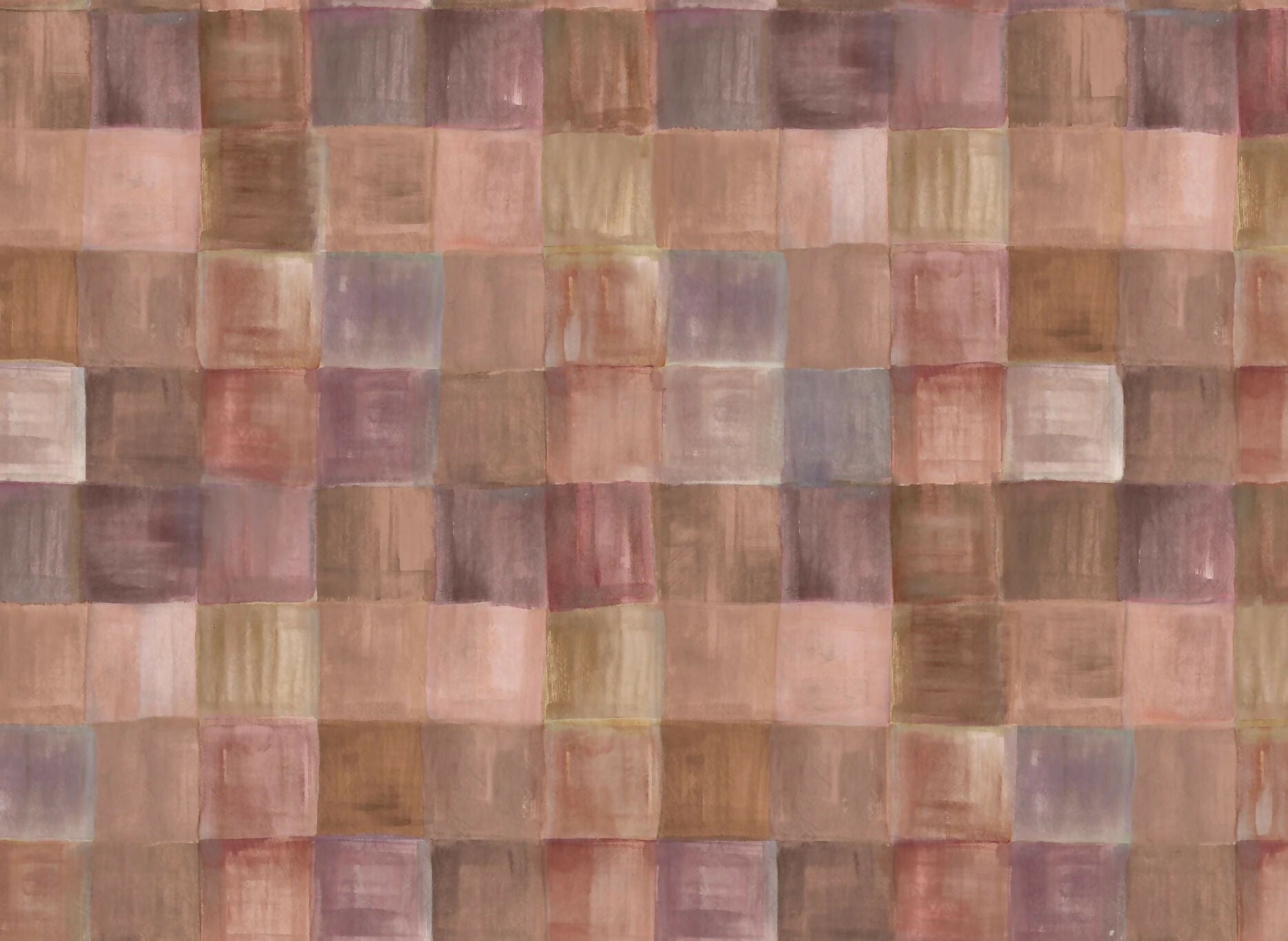 Patterned tiling with a checkered design in shades of brown and beige,  available  to buy on the-salon.com. SALON curates the finest , unique, handmade pieces from the interior industry's best makers and brands. Shop luxury furniture, lighting, rugs, art, antiques and vintage pieces and accessories from SALON interior designed rooms.