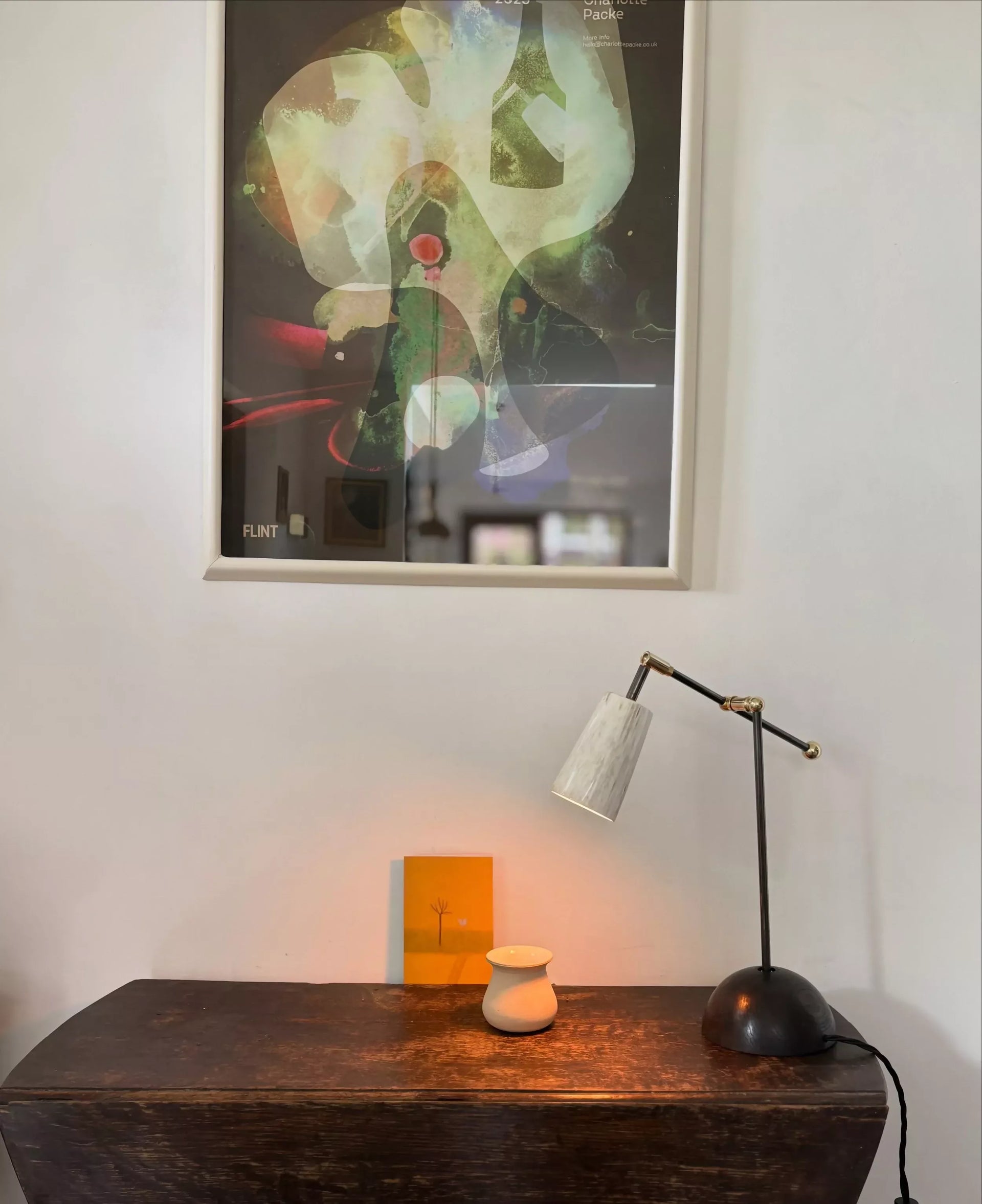 HORN DESK LIGHT BY CHARLOTTE PACKE