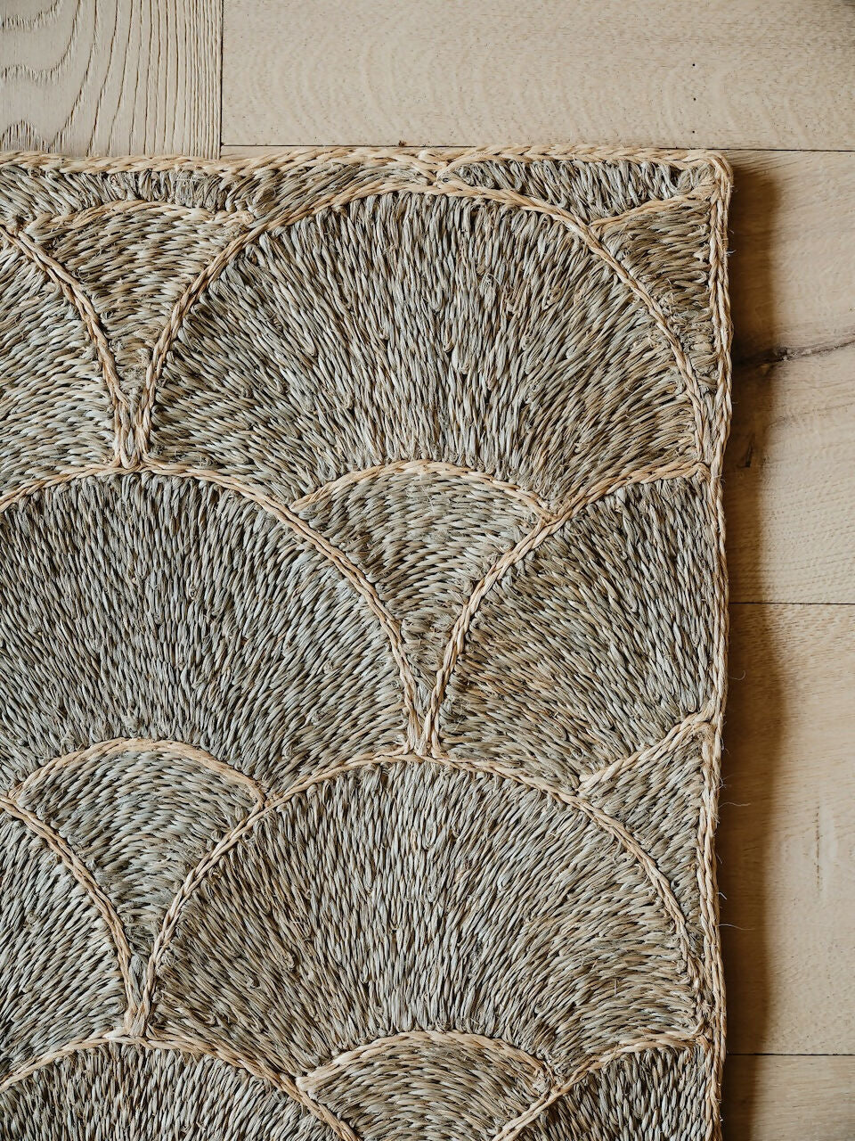 ABACA - ANAHAW (SILVER) RUG