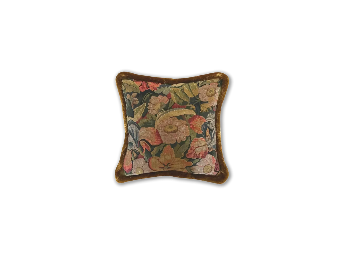 ROUGE VERT SQUARE CUSHION BY TROVE BY STUDIO DUGGAN