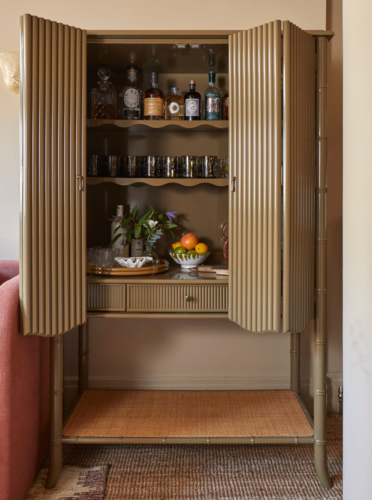 Avalon Bar Cabinet by Trove