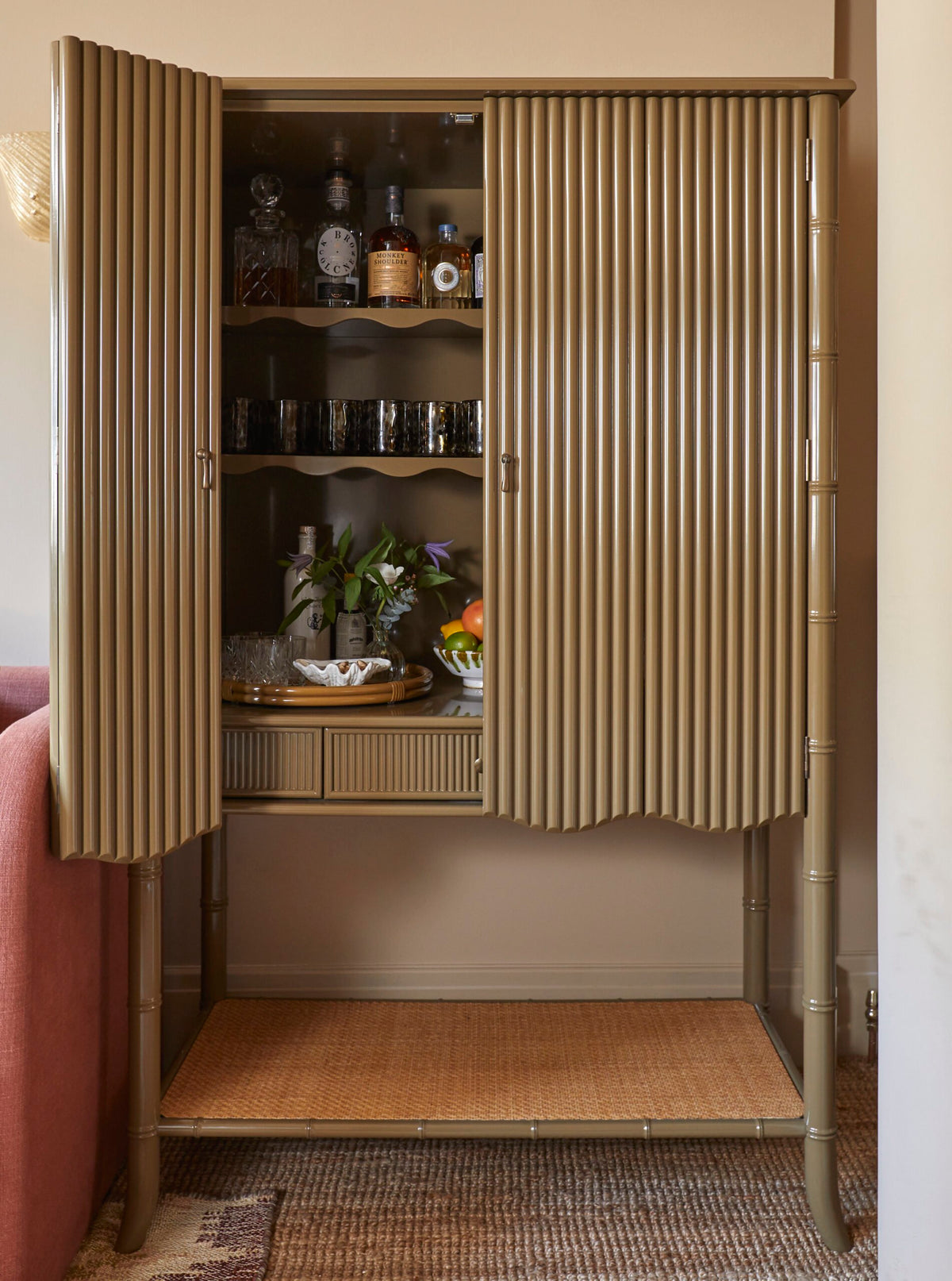 Avalon Bar Cabinet by Trove