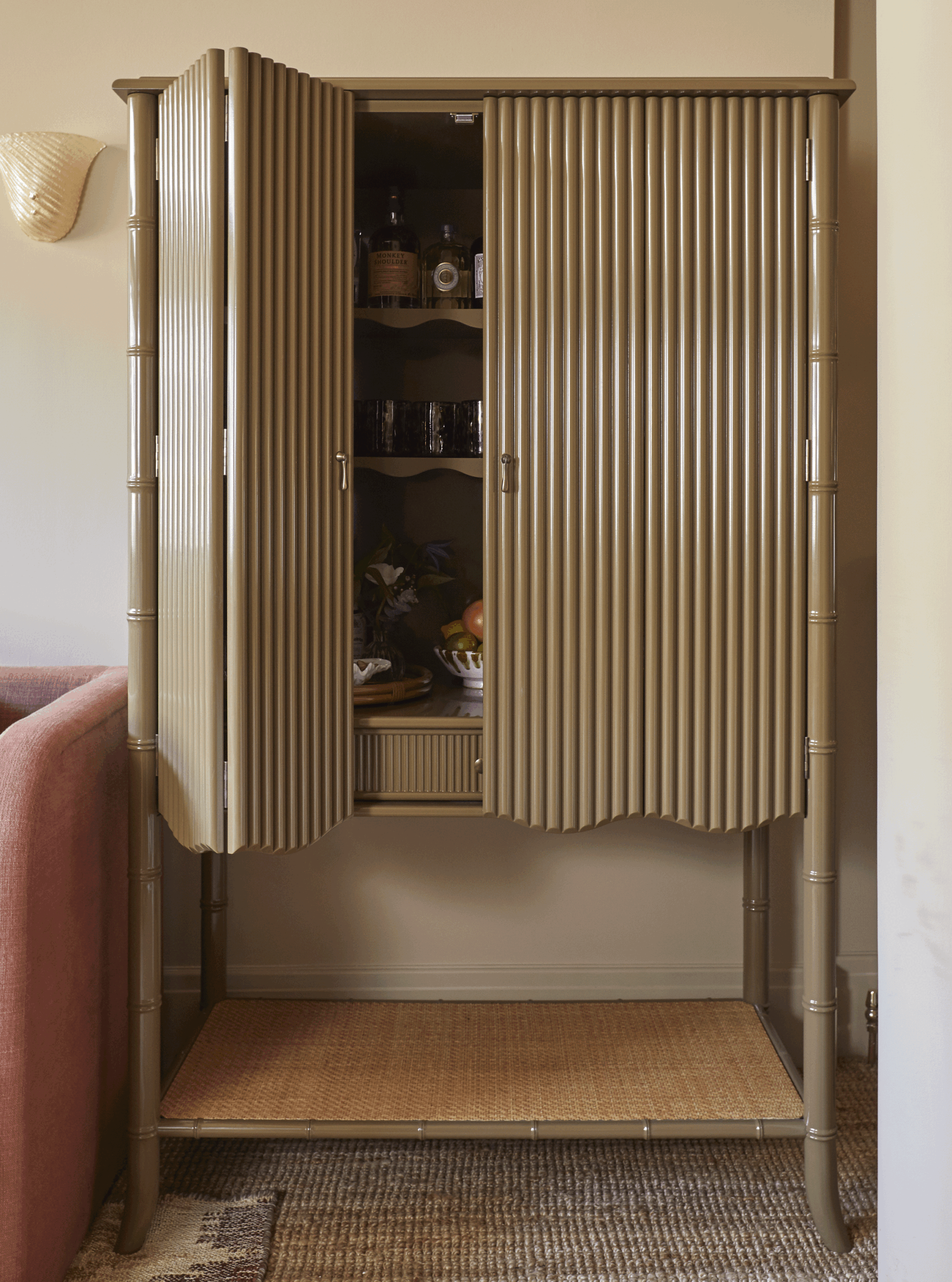 Avalon Bar Cabinet by Trove