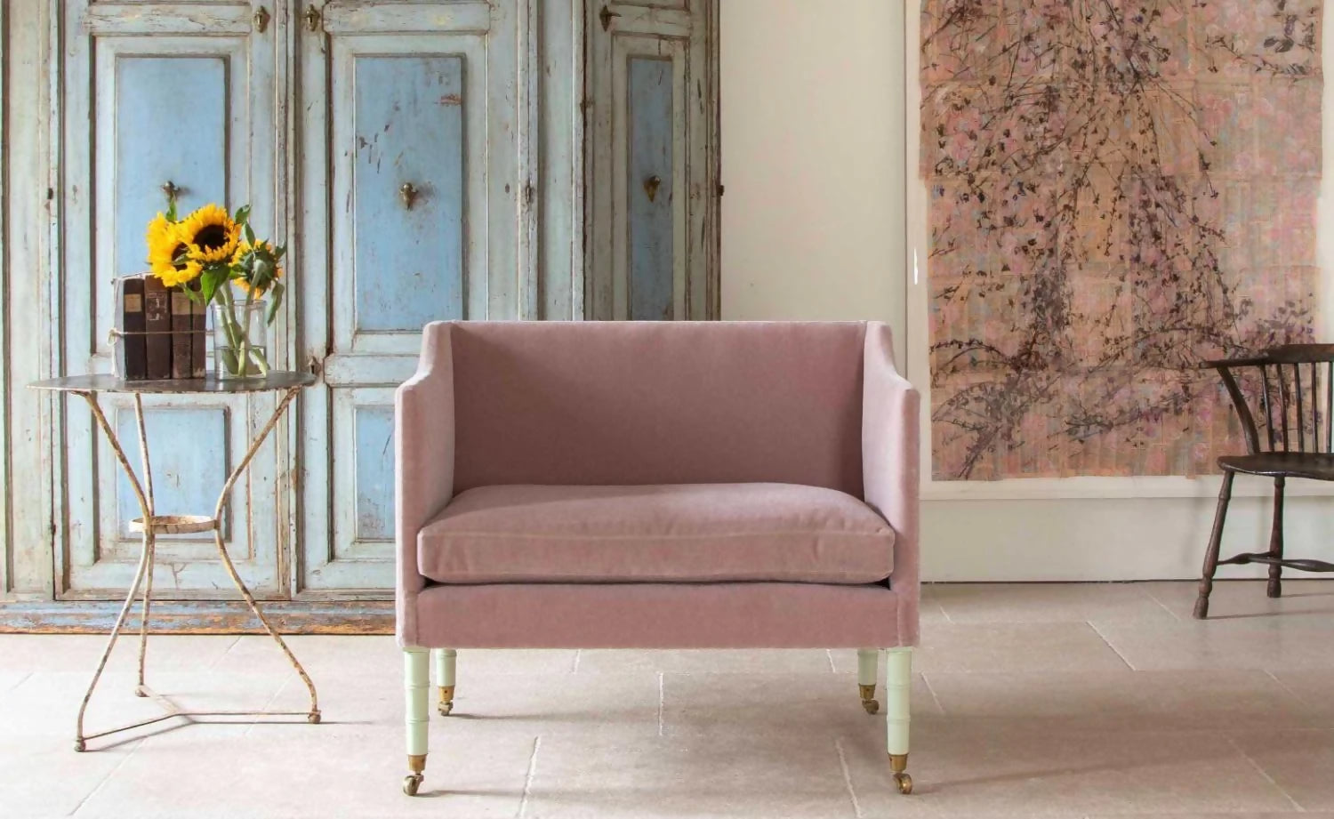 BRIGHTON ARMCHAIR BY LORFORDS CONTEMPORARY