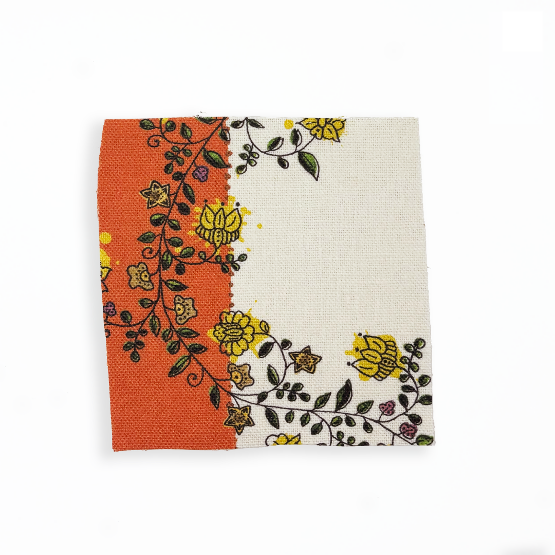 VINE DOTS IN SUNLIT AMBER BY FRANQUEMONT