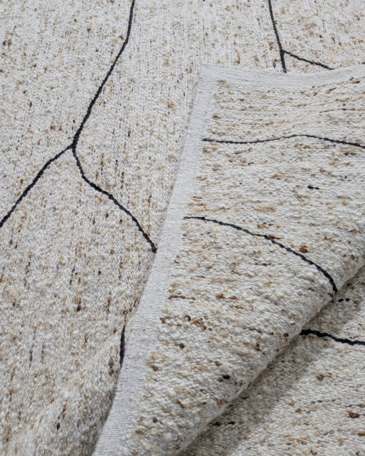 FIELDS WITH THIN SUN BORDER RUG