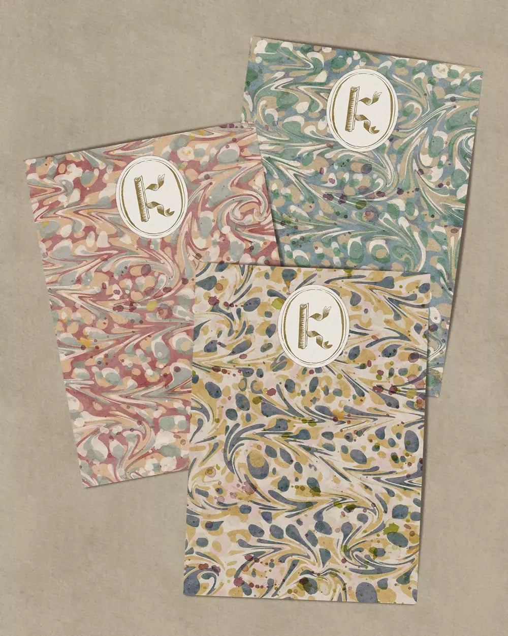 MARBLE TERRACOTTA WALLPAPER BY THE KENSINGTON PAPERIE