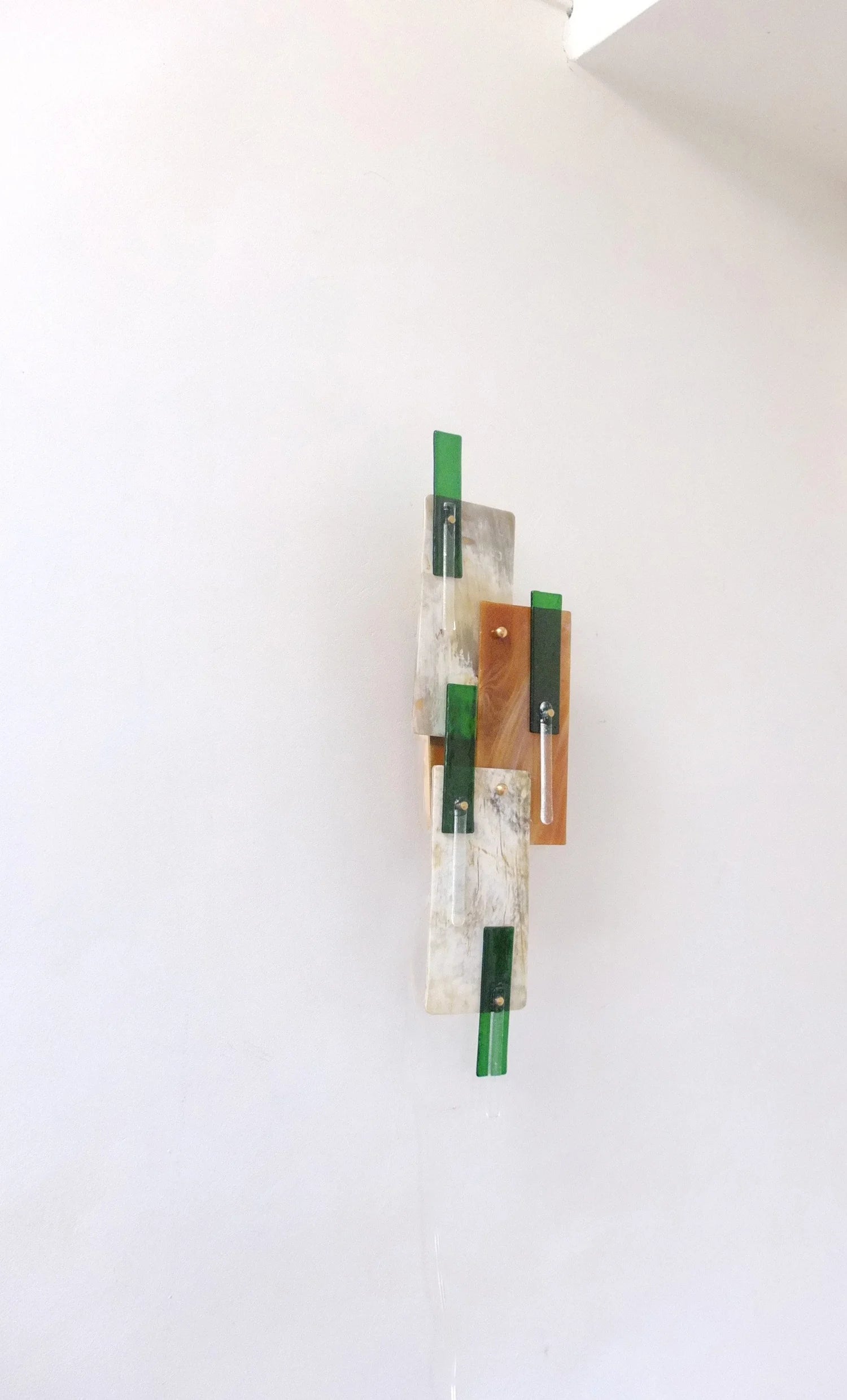 HORN AND GLASS WALL LIGHTS BY CHARLOTTE PACKE