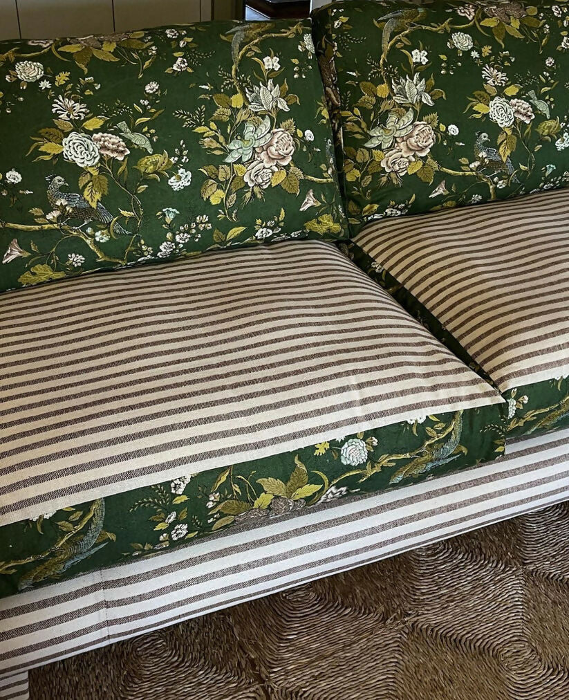 SEREN FRILL SLIPCOVER SOFA BY MARO HOME