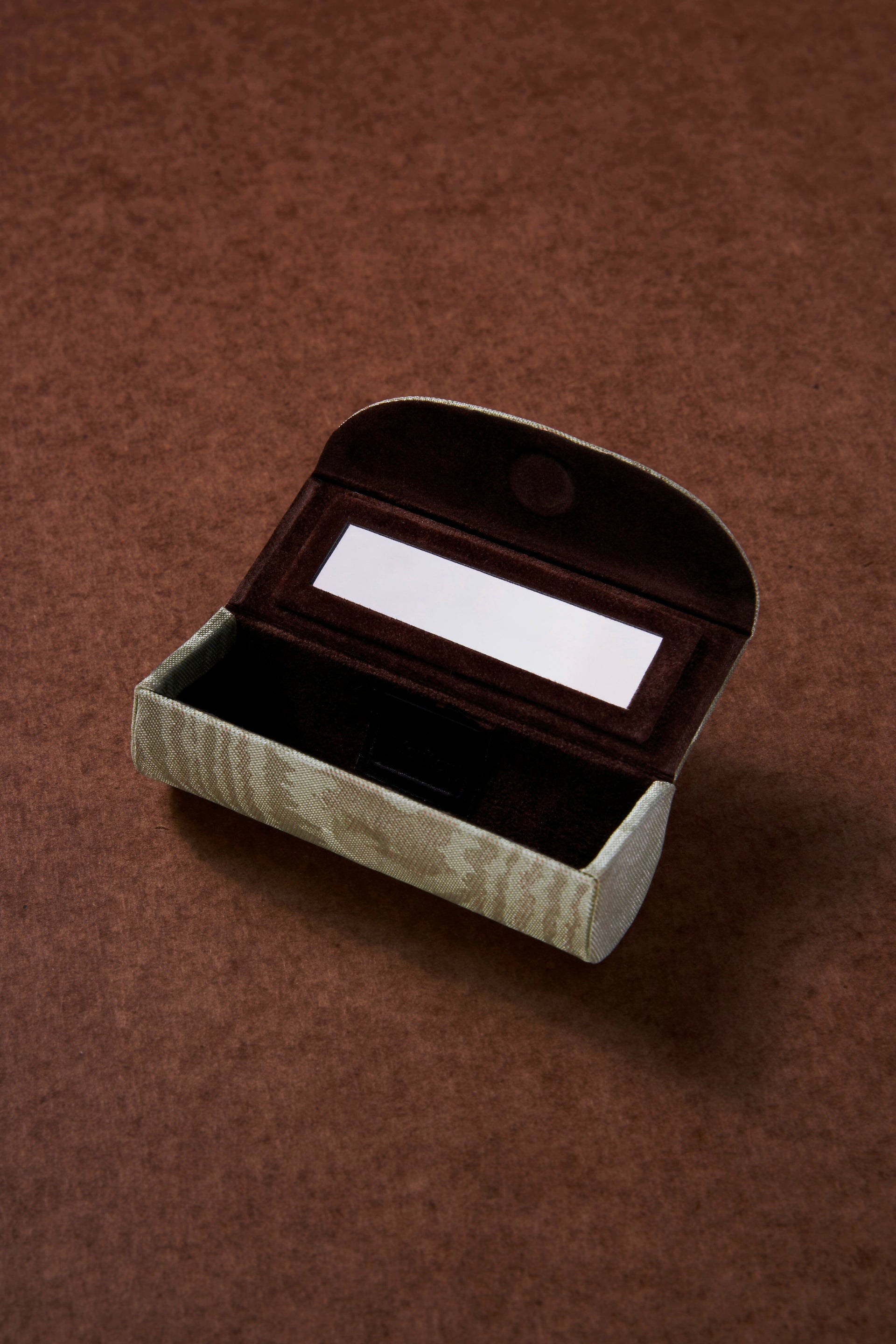 THE ETUI - MOIRÉ TISSÉ - NINA'S MINT BY CC MOULTON