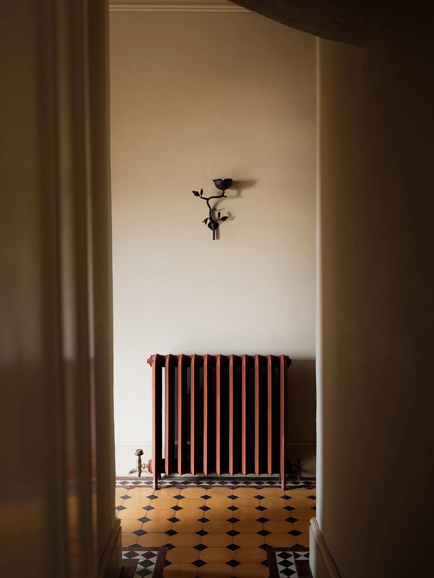 IRON CLEMATIS WALL LIGHT BY JESS WHEELER