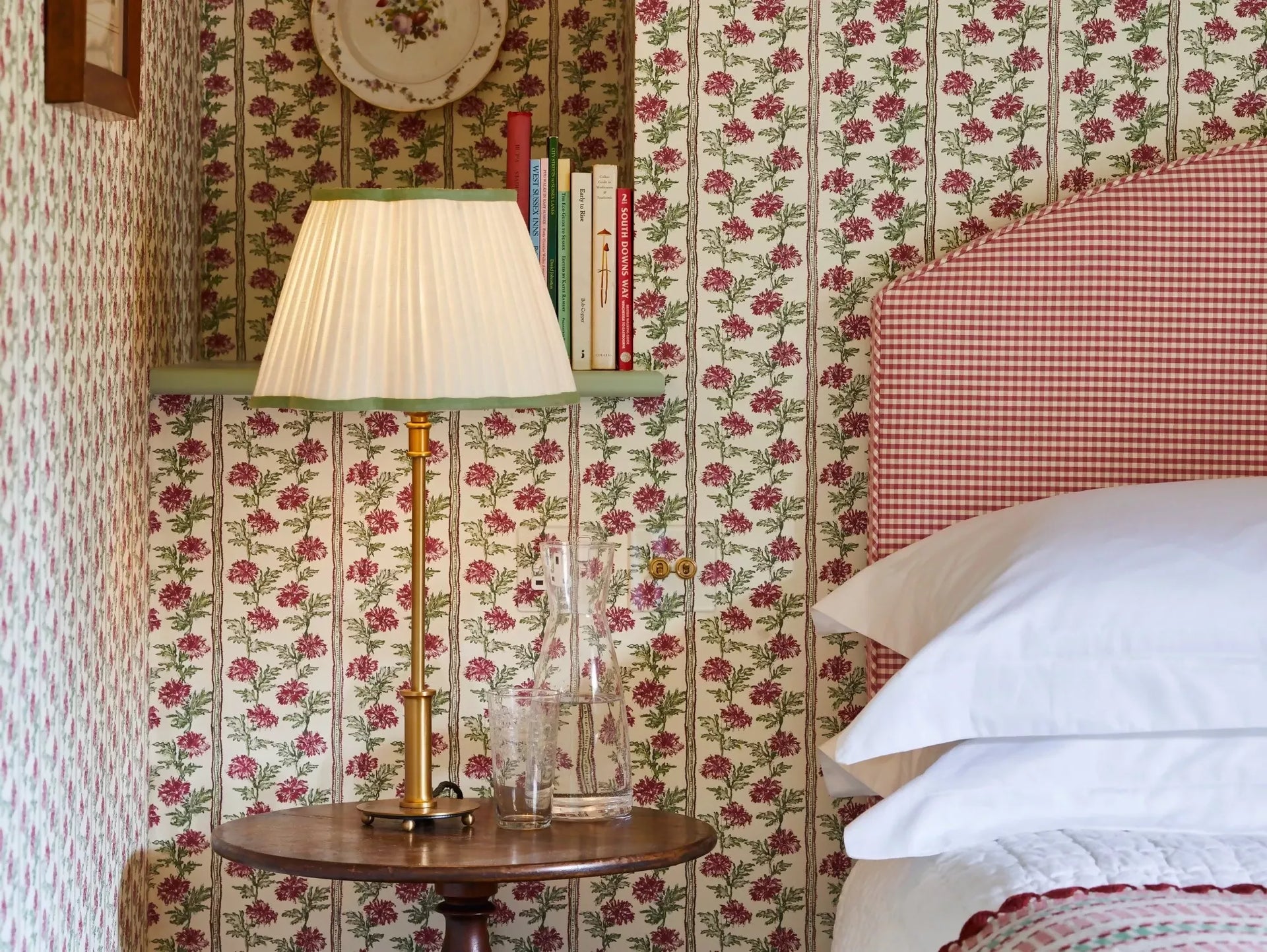 CORNFLOWER STRIPE WALLPAPER BY THE CL COLLECTION