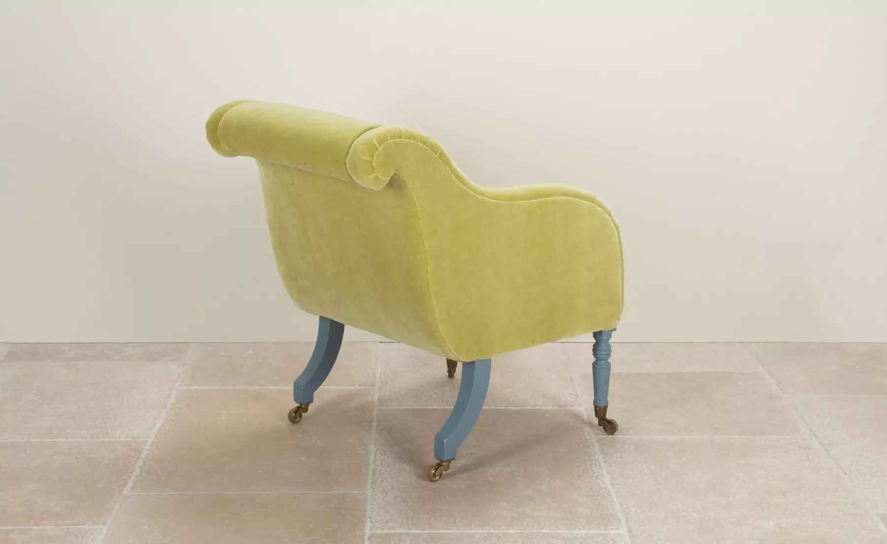 EBURY ARMCHAIR WITH PAINTED LEGS BY LORFORDS CONTEMPORARY