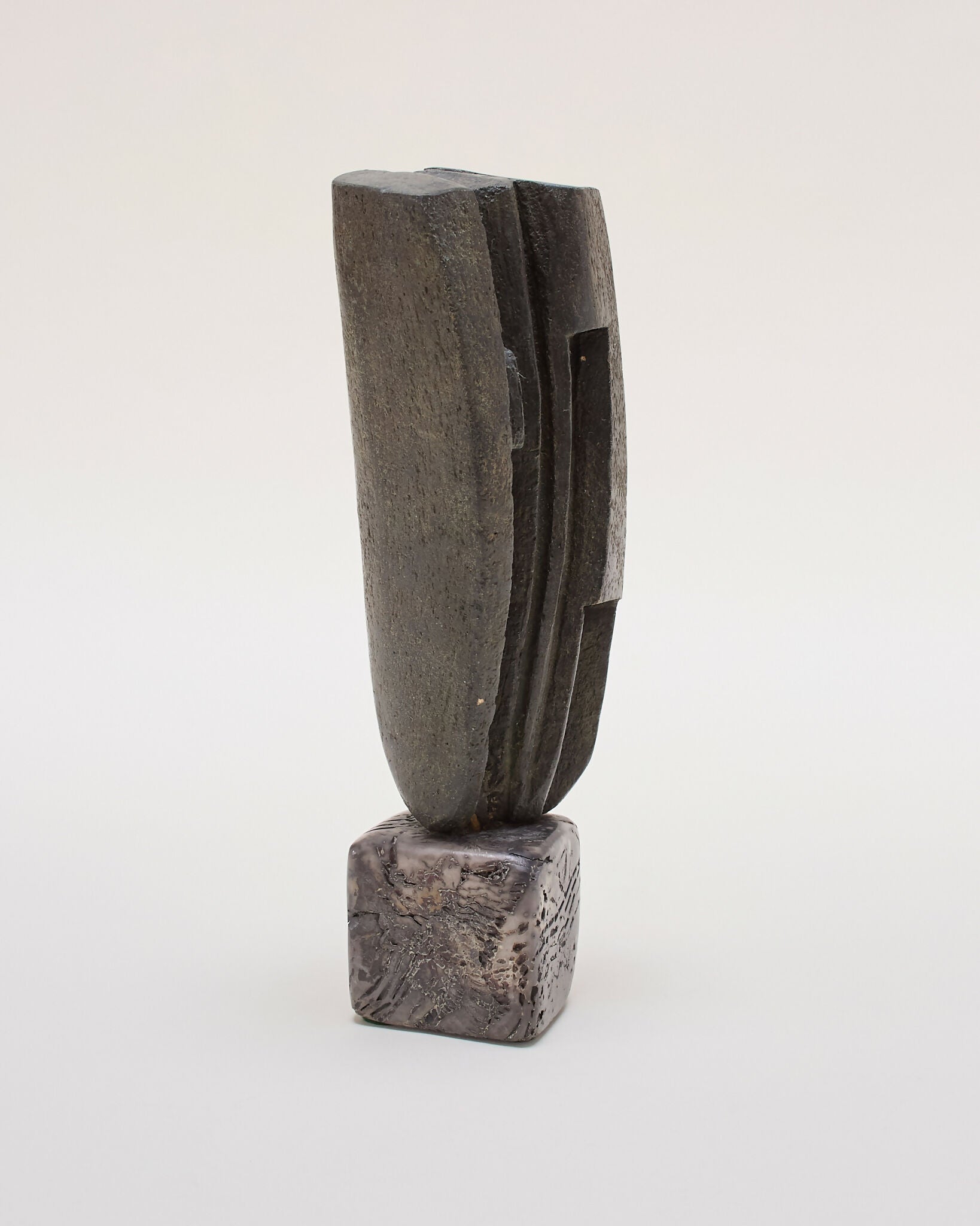 Abstract ceramic sculpture on a white background,  available  to buy on the-salon.com. SALON curates the finest , unique, handmade pieces from the interior industry's best makers and brands. Shop luxury furniture, lighting, rugs, art, antiques and vintage pieces and accessories from SALON interior designed rooms.