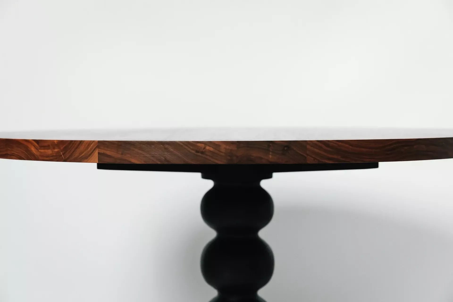 (IMPERFECT) PEDESTAL TABLE BY GALVIN BROTHERS