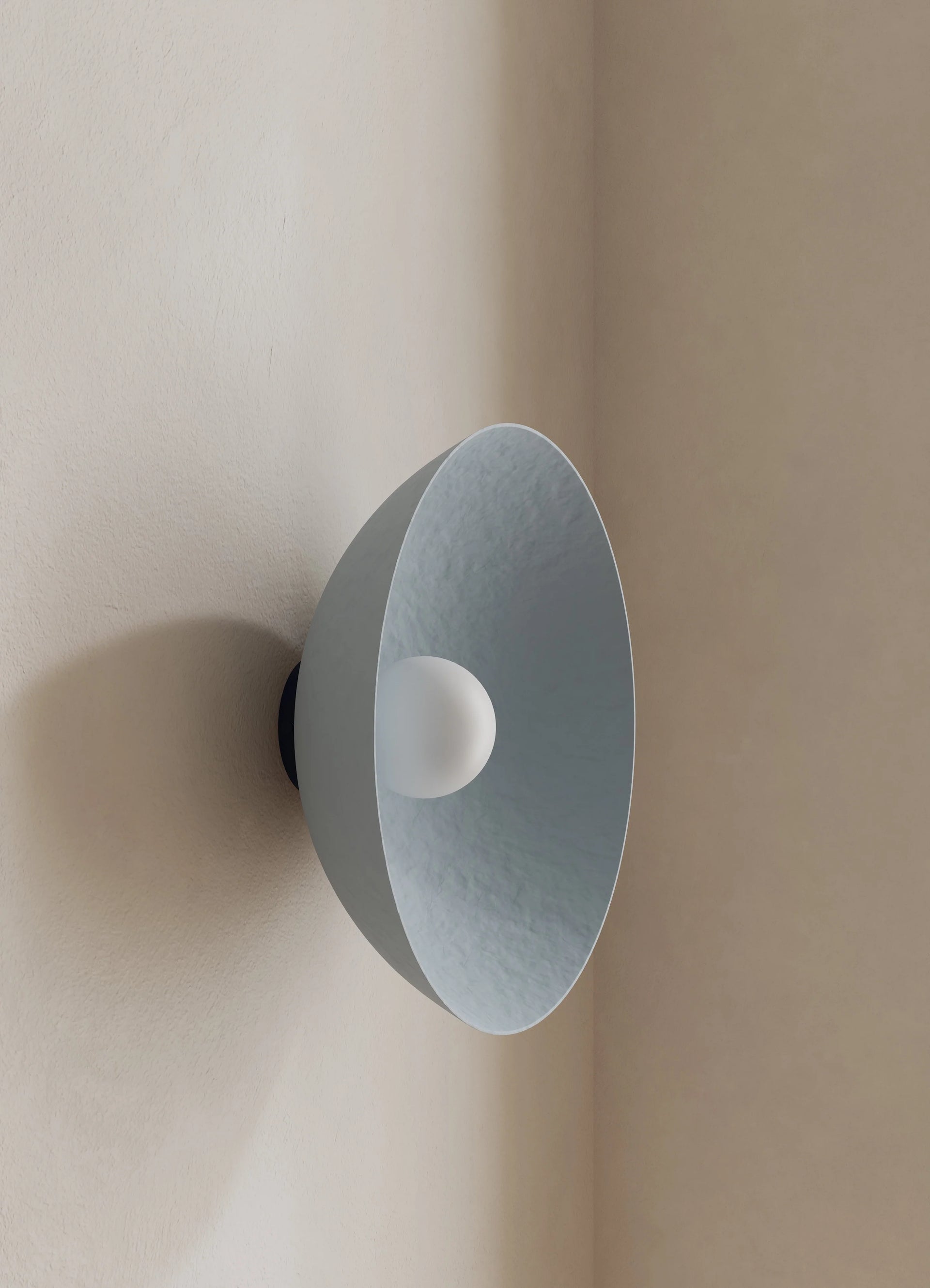 LARGE ORB WALL LIGHT