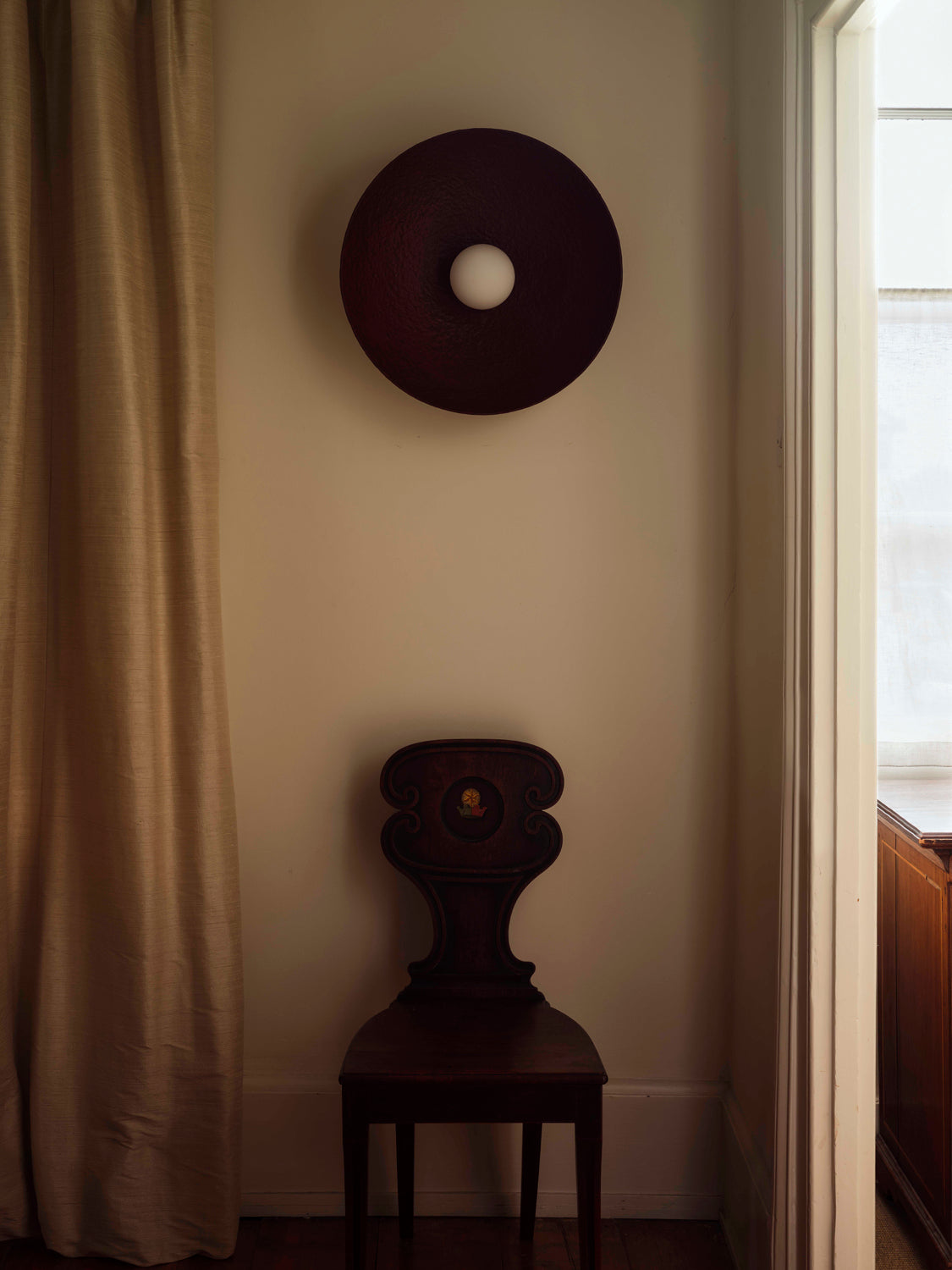 LARGE ORB WALL LIGHT