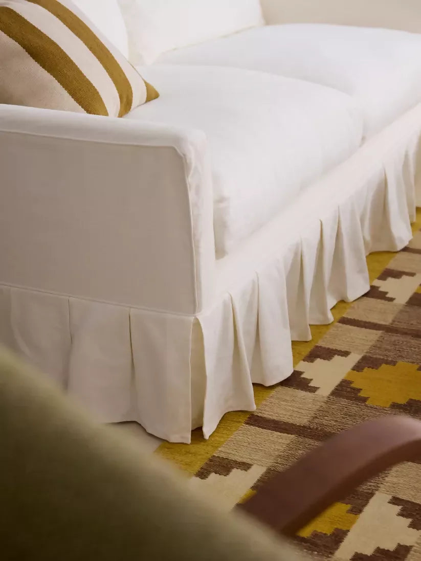 SONDER BOX PLEAT SLIPCOVER SOFA BY MARO HOME