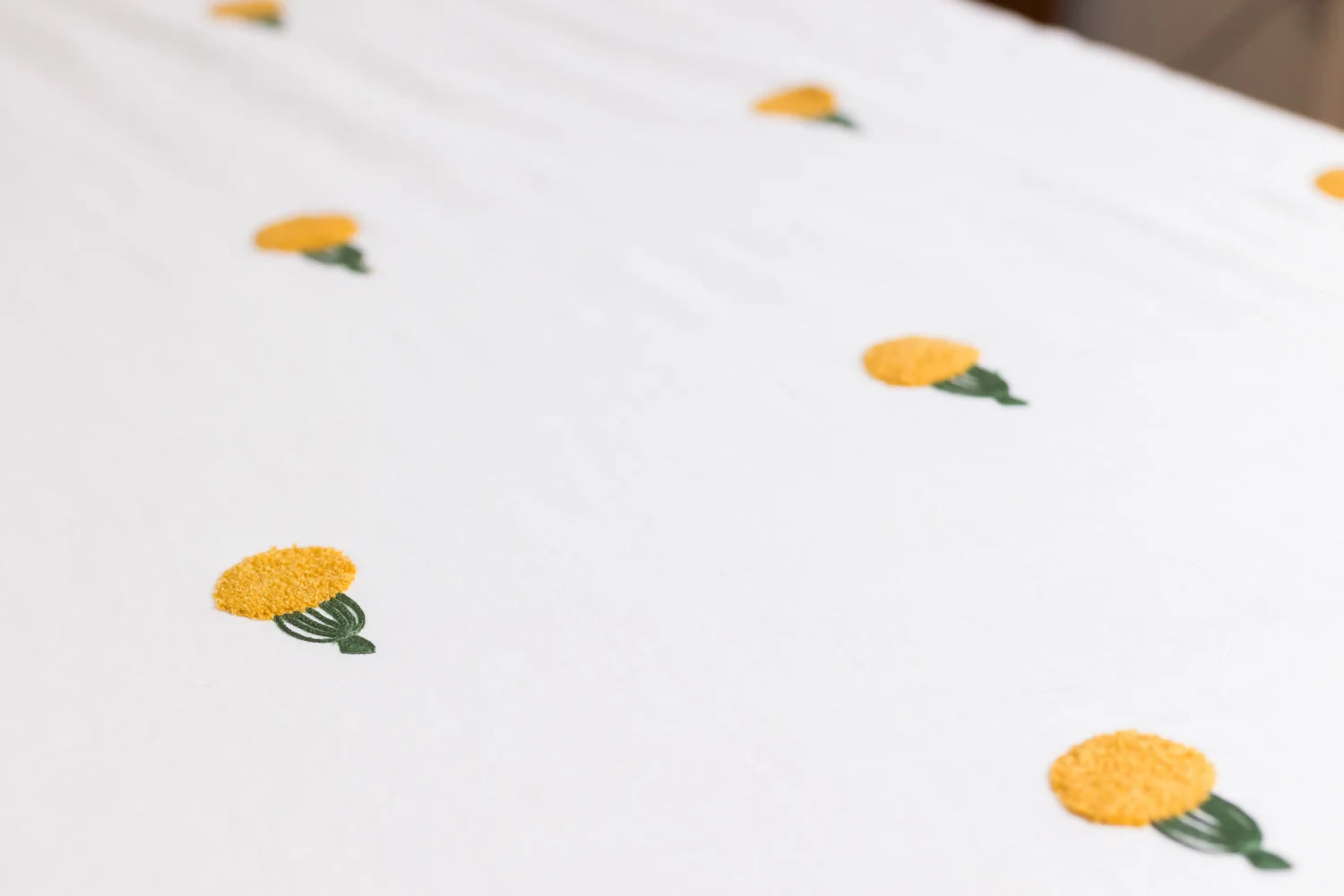 CALENDULA TABLECLOTH BY OTEA TEXTILES
