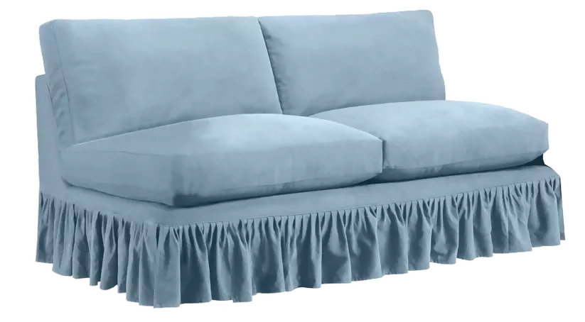 SEREN FRILL SLIPCOVER SOFA-BED BY MARO HOME