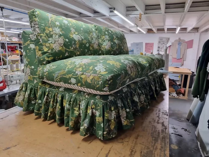 SEREN FRILL SLIPCOVER SOFA BY MARO HOME
