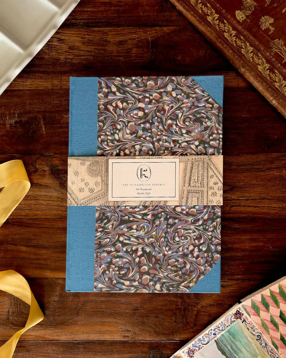 MARBLE ZAFFO A4 NOTEBOOK BY THE KENSINGTON PAPERIE