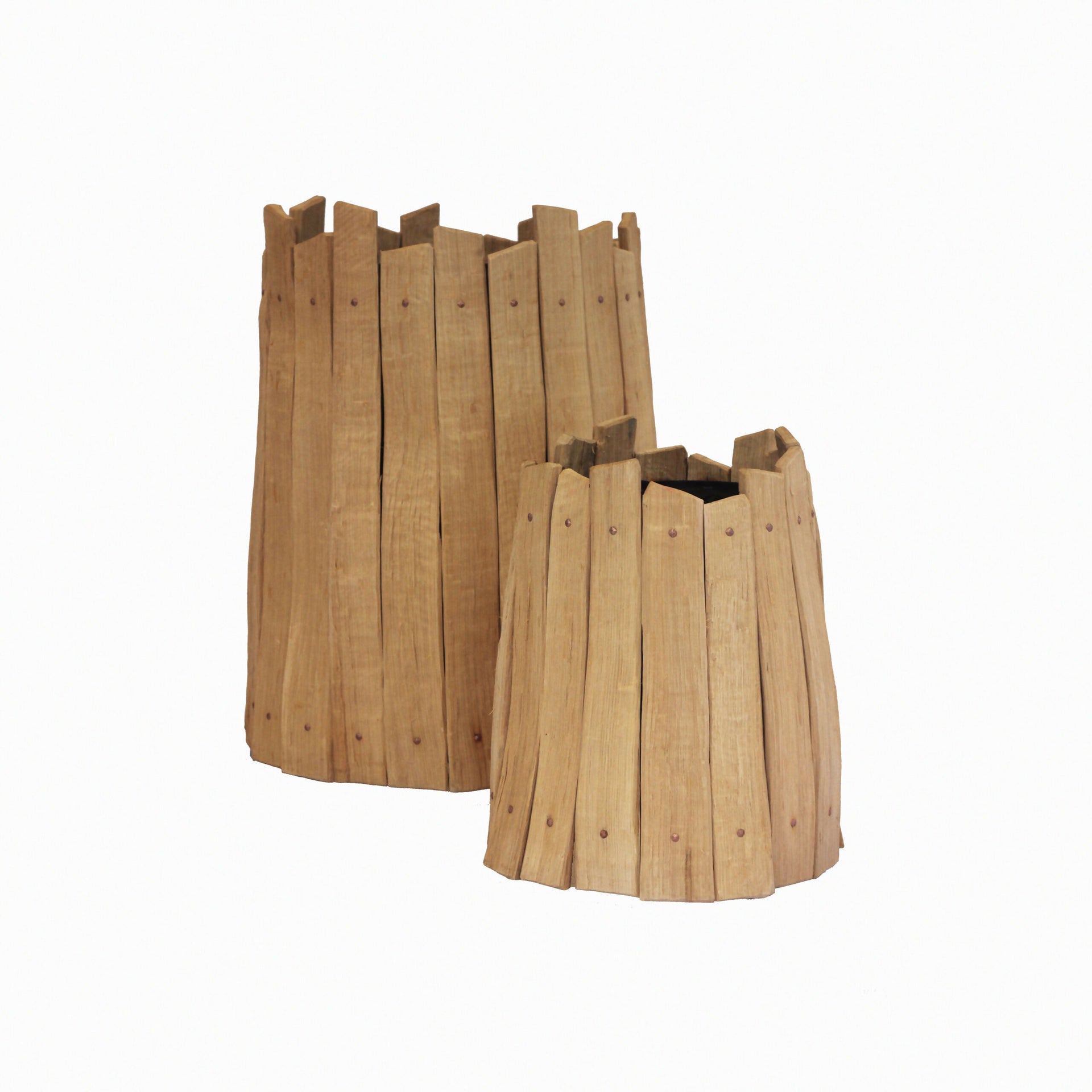 TABI JACKSON GEE EDIT: CLEFT OAK PLANTER (LARGE) BY TABI JACKSON GEE & JACK RITSON