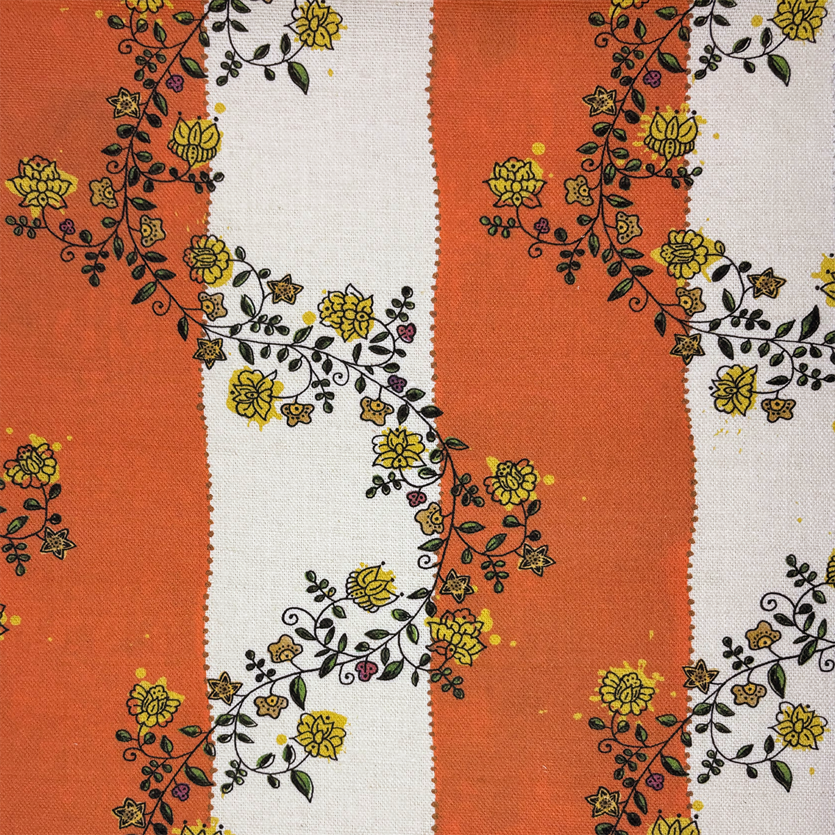 VINE DOTS IN SUNLIT AMBER BY FRANQUEMONT