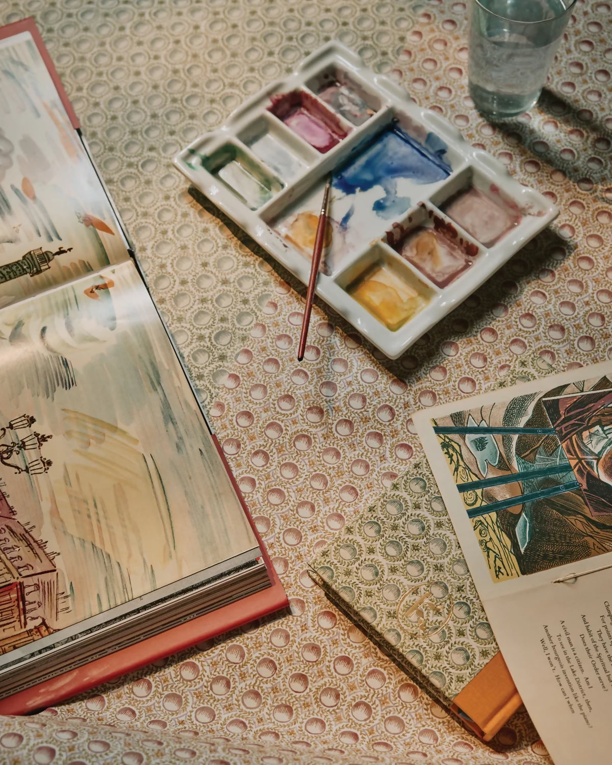 PUDDING ELDERBERRY WALLPAPER BY THE KENSINGTON PAPERIE