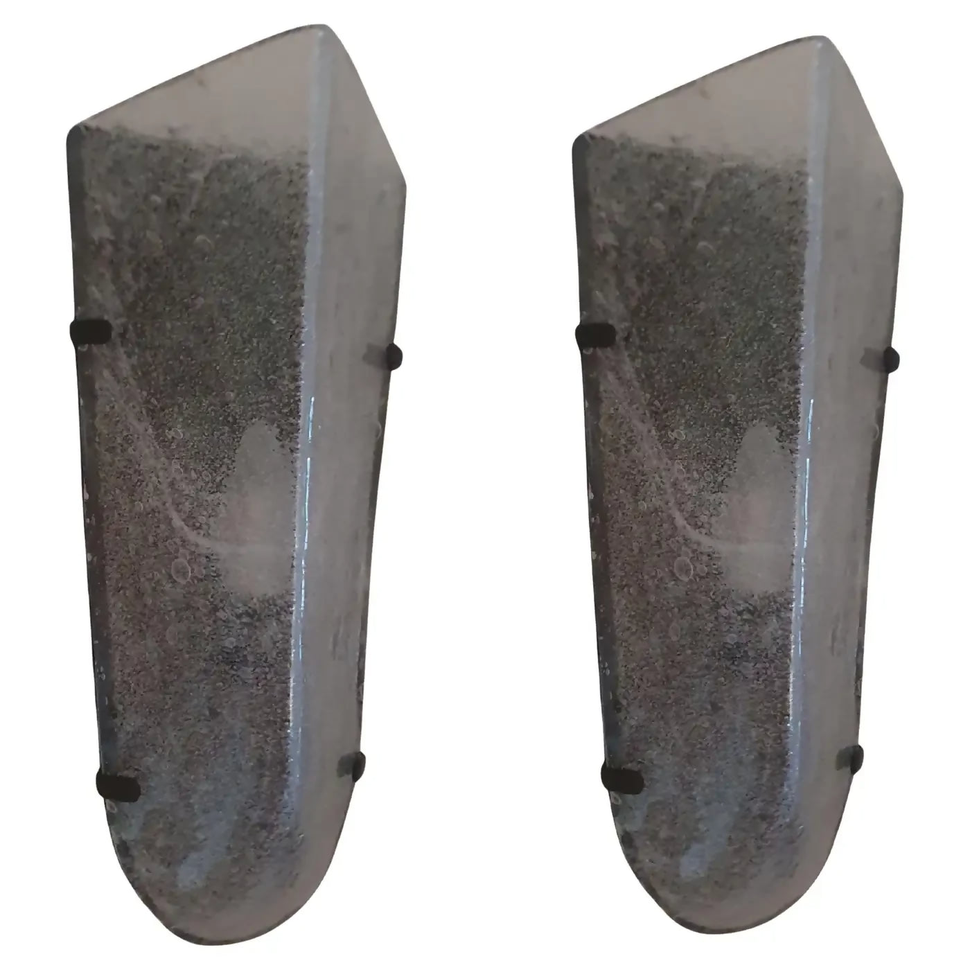 THE MURANO GLASS ICE SCONCE IN CLEAR CRISTALLO BY ANDREW KORNAT