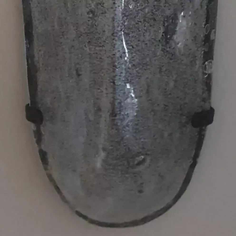 THE MURANO GLASS ICE SCONCE IN CLEAR CRISTALLO BY ANDREW KORNAT