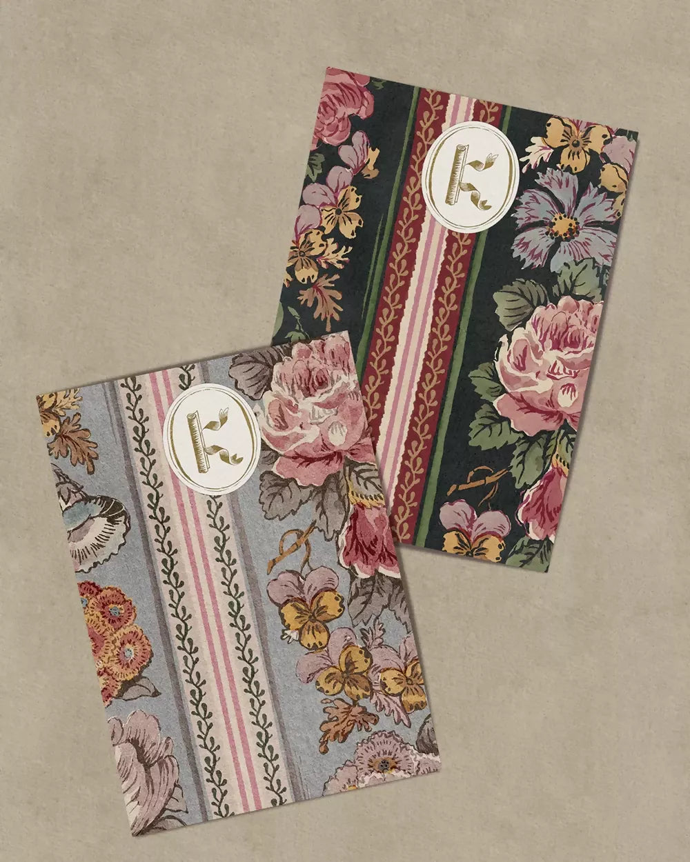 GERTRUDE EBONY WALLPAPER BY THE KENSINGTON PAPERIE