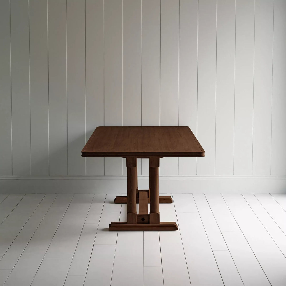 TUCK IN RECTANGULAR DINING TABLE IN OAK BY NICOLA HARDING – SALON