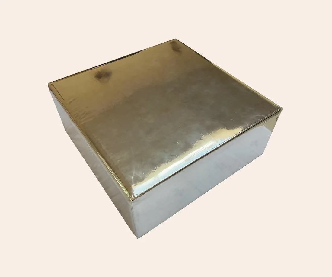 DISCO OTTOMAN, CHROME BY CERAUDO