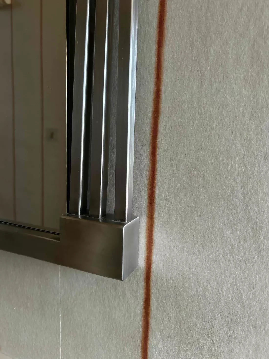 SCARPA MIRROR, BRUSHED CHROME BY CERAUDO