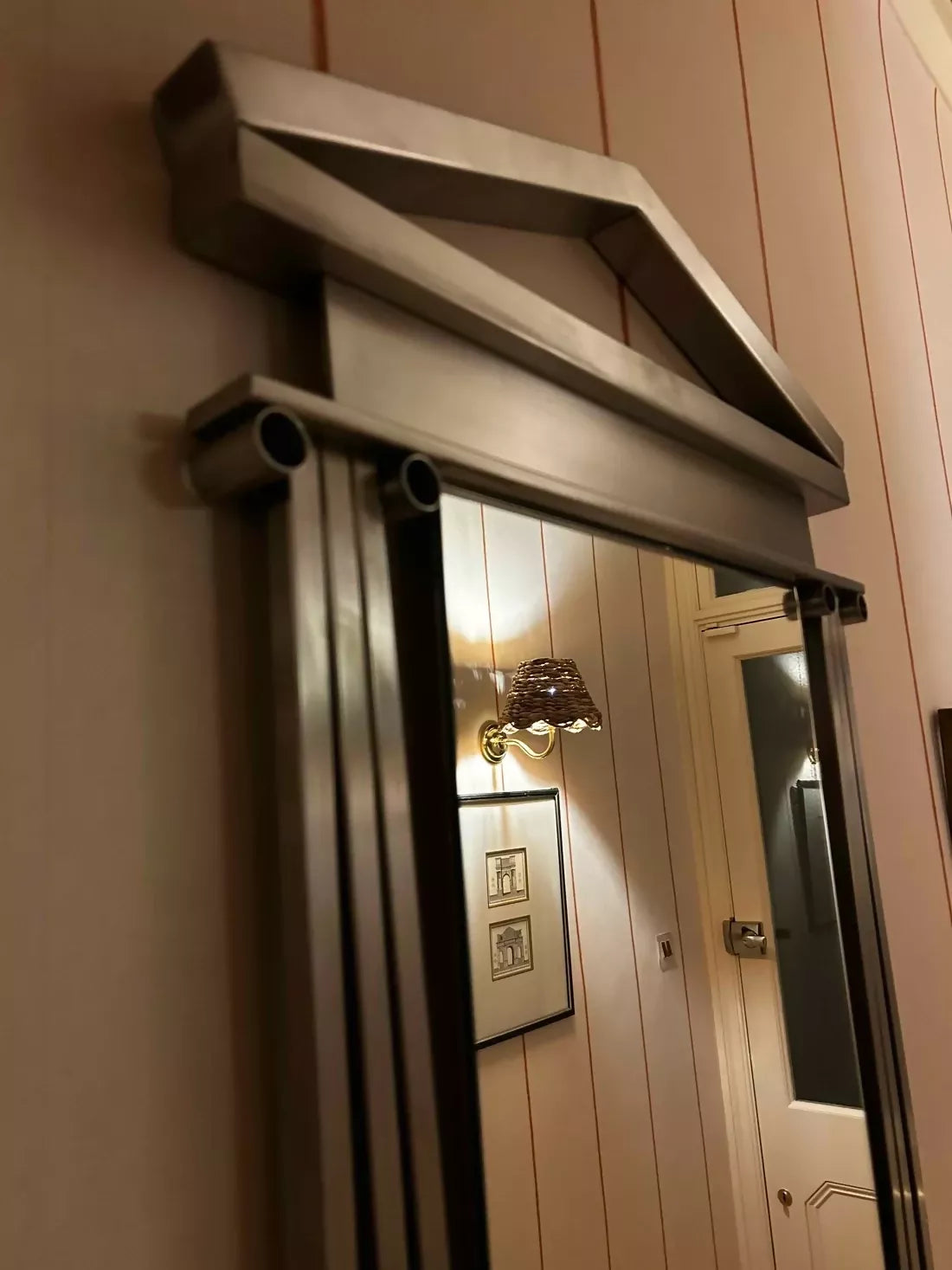SCARPA MIRROR, BRUSHED GOLD BY CERAUDO