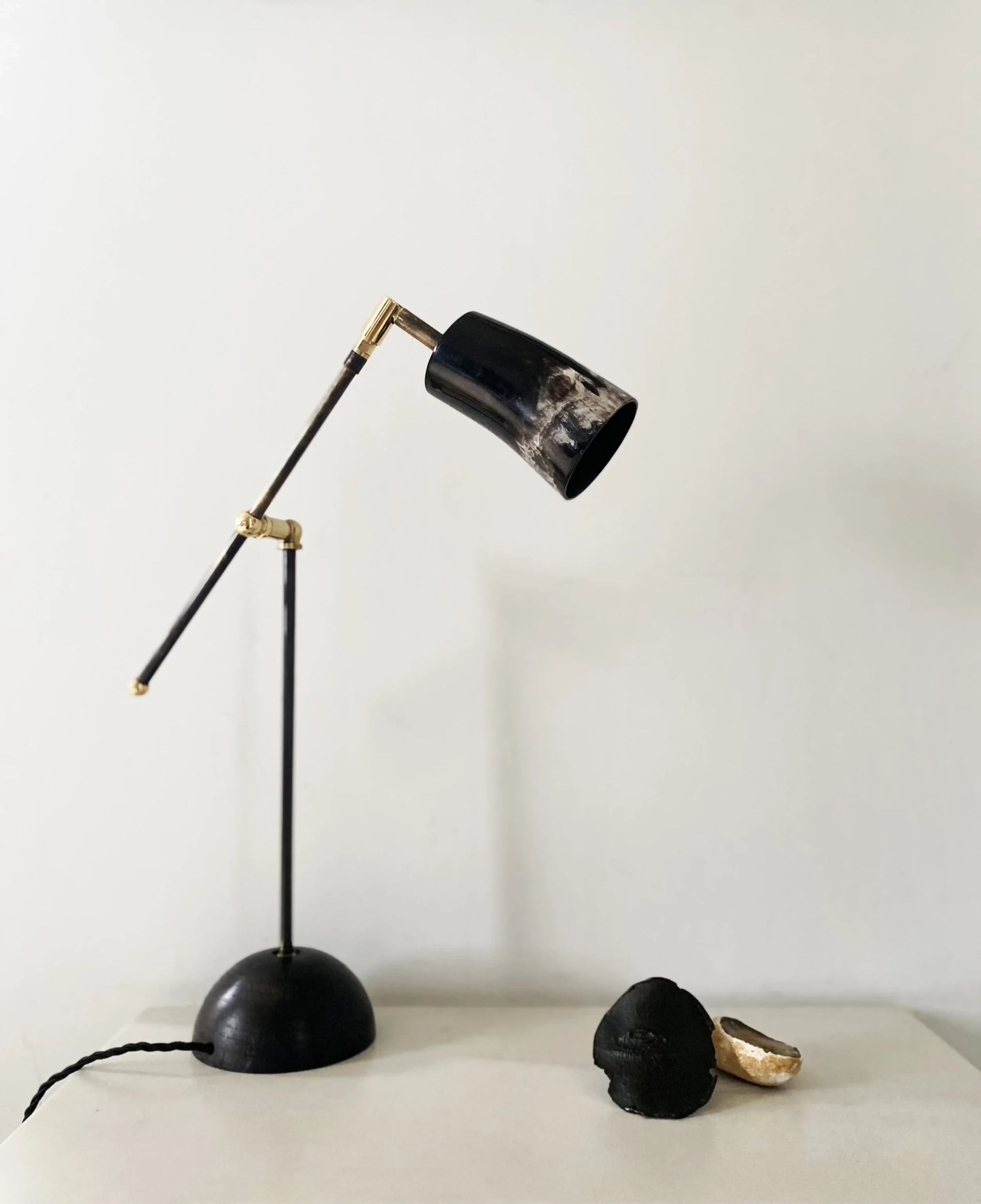 HORN DESK LIGHT BY CHARLOTTE PACKE