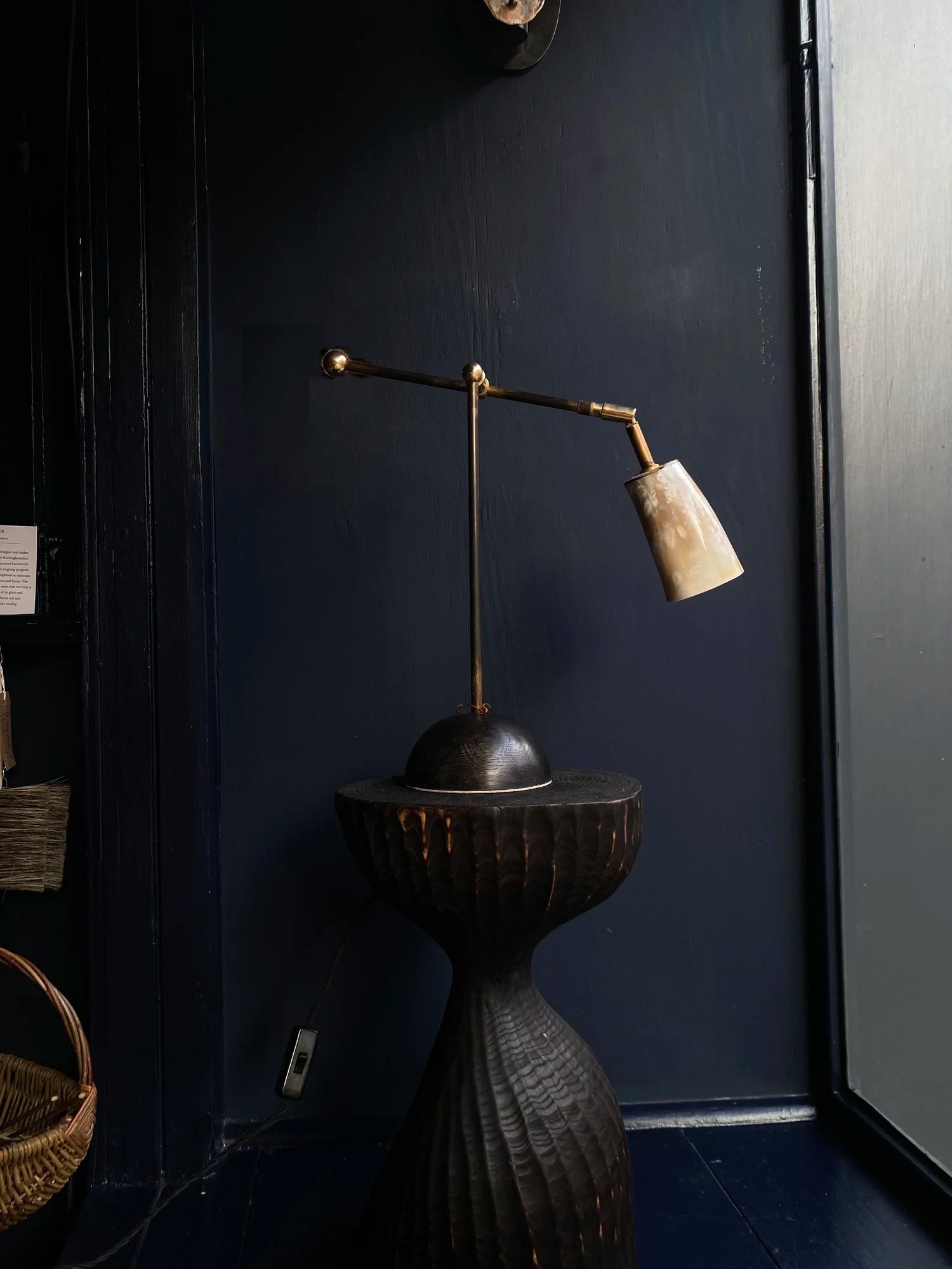 HORN DESK LIGHT BY CHARLOTTE PACKE