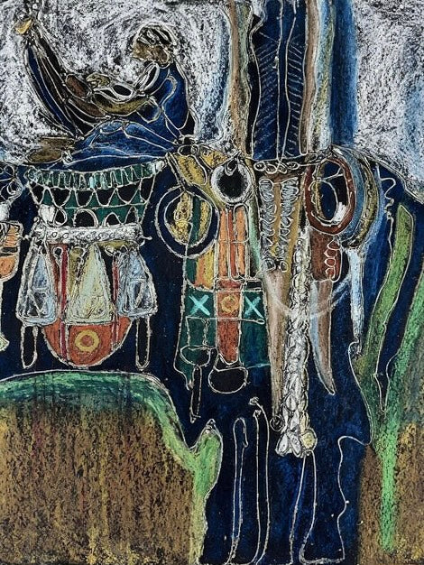 22/30, OGBESIA (THE THINSTREL) BY BRUCE ONOBRAKPEYA