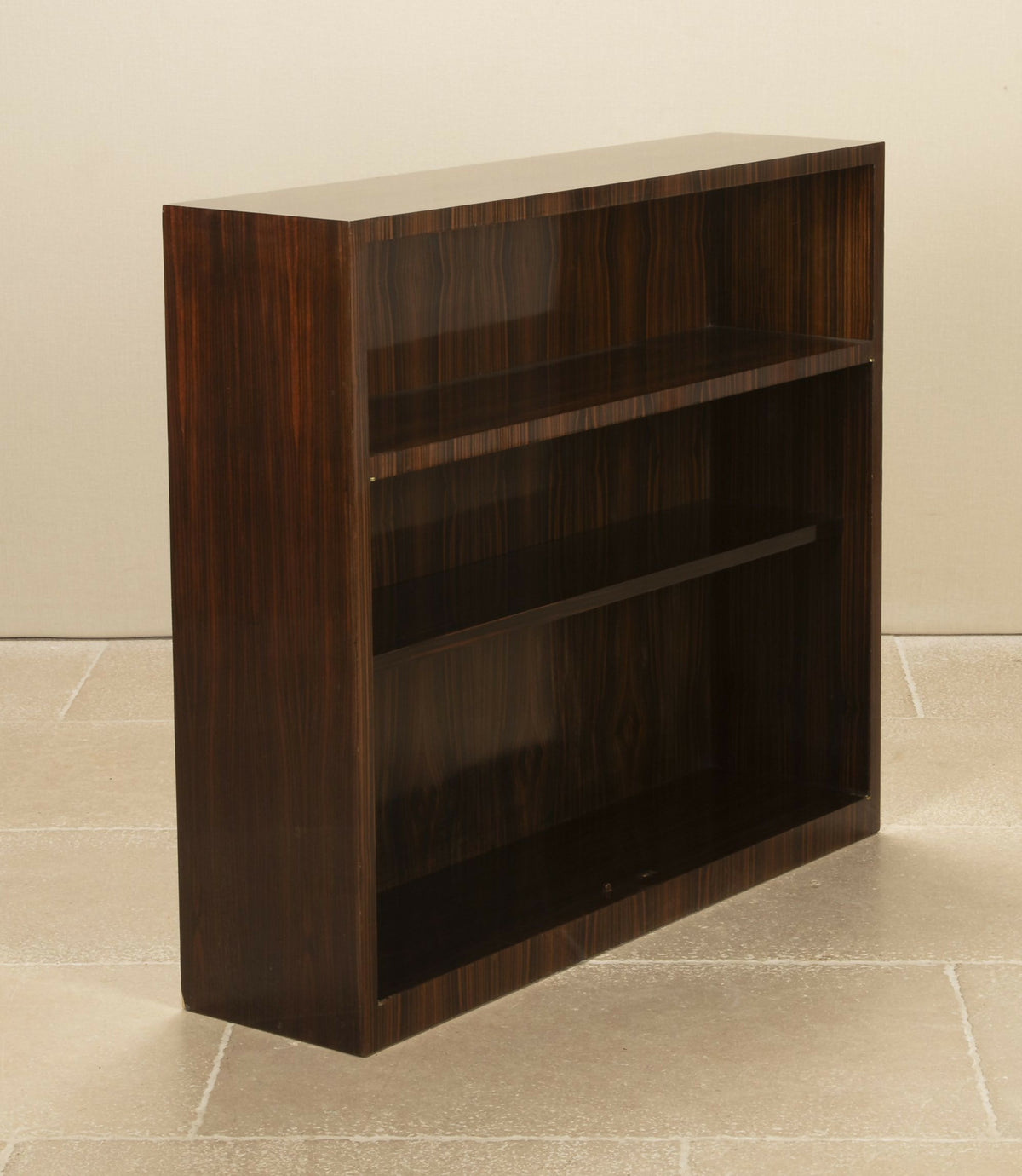 20TH CENTURY FRENCH ART DECO OPEN BOOKCASE