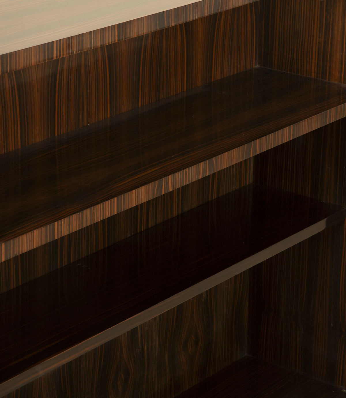 20TH CENTURY FRENCH ART DECO OPEN BOOKCASE
