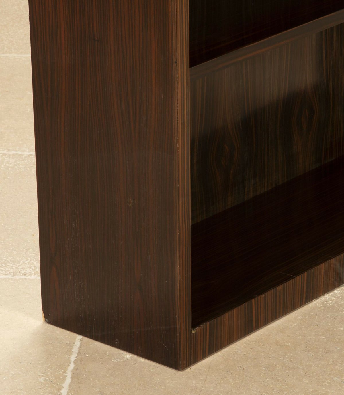 20TH CENTURY FRENCH ART DECO OPEN BOOKCASE