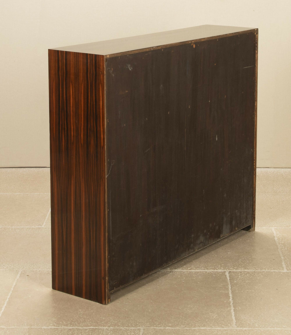 20TH CENTURY FRENCH ART DECO OPEN BOOKCASE